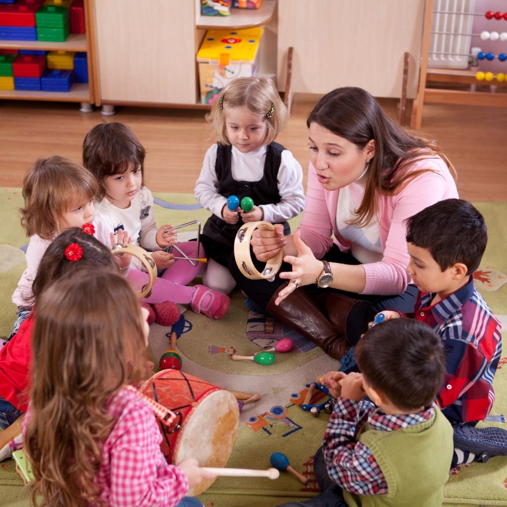 Children learning together through play