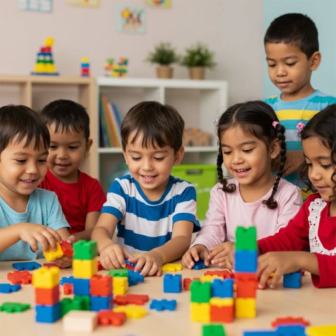 Children enjoying activities at Little Wings