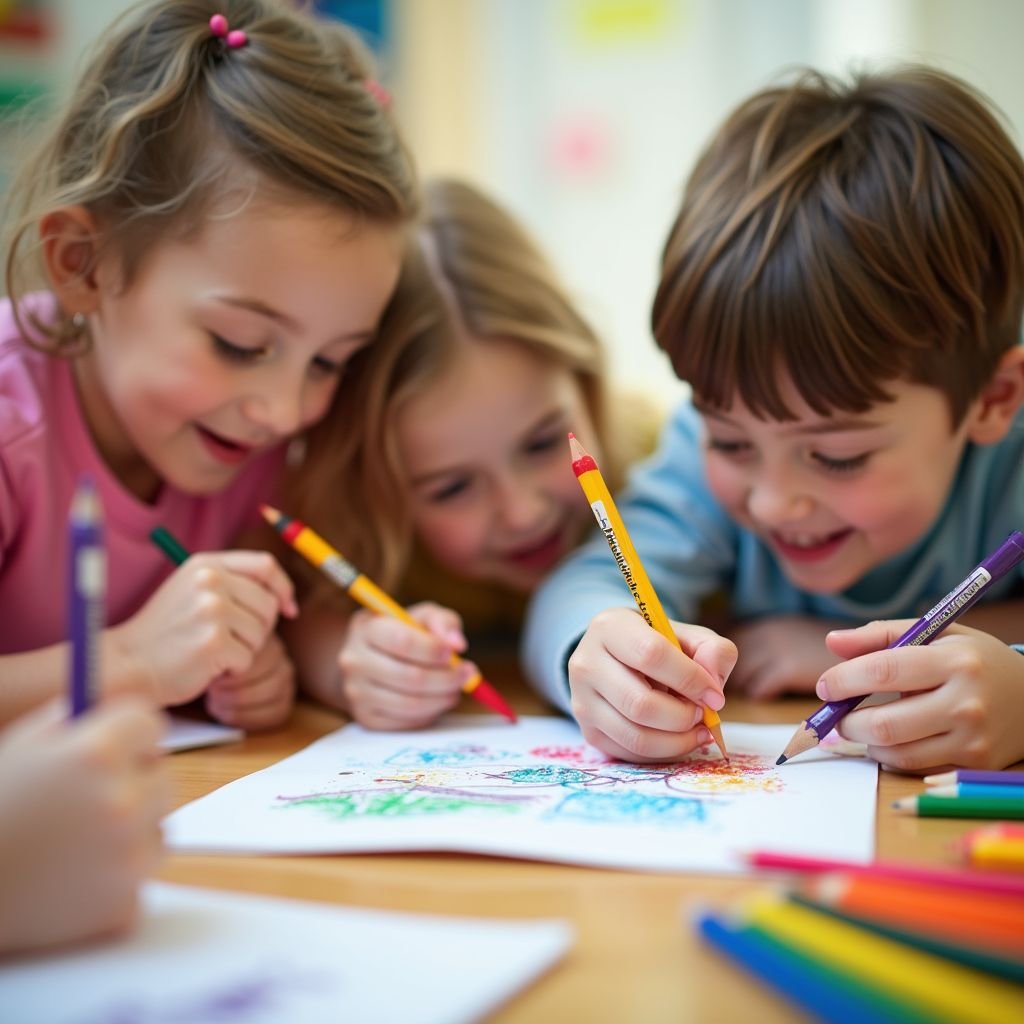 Children learning and playing at Little Wings