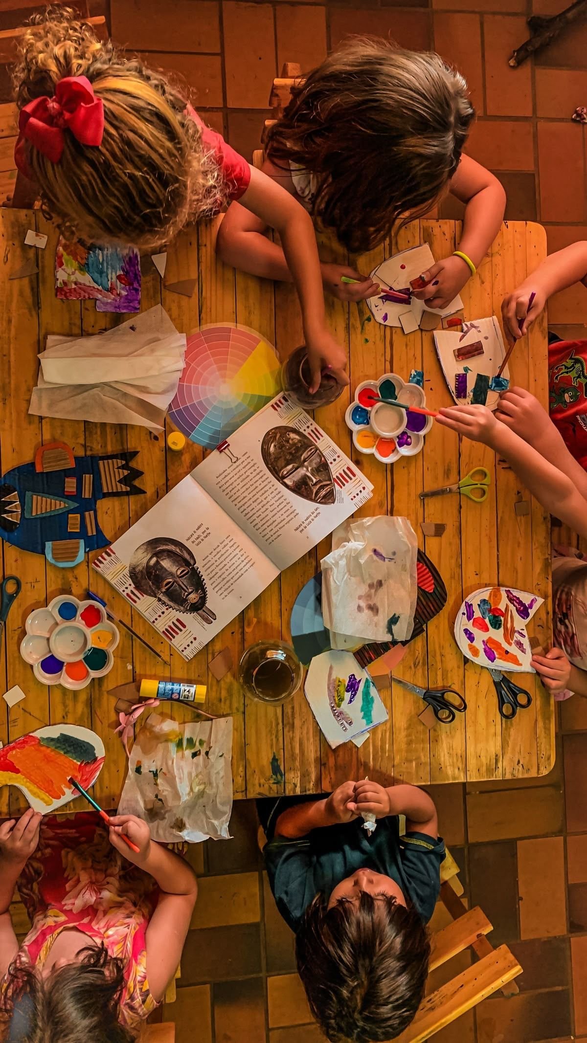 Little Wings children learning together